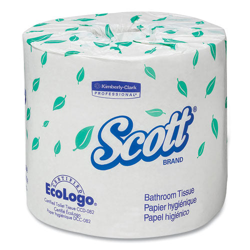 Essential Standard Roll Bathroom Tissue, Septic Safe, 2-ply, White, 550 Sheets-roll, 40 Rolls-carton