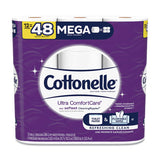 Ultra Comfortcare Toilet Paper, Soft Tissue, Mega Rolls, Septic Safe, 2 Ply, White, 284 Sheets-roll, 12 Rolls