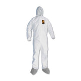 A45 Liquid And Particle Protection Surface Prep-paint Coveralls, Medium, 25-ct