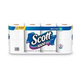 1000 Bathroom Tissue, Septic Safe, 1-ply, White, 1,000 Sheet-roll, 32 Rolls-carton