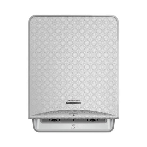 Icon Automatic Roll Towel Dispenser, 20.12 X 16.37 X 13.5, Silver Mosaic