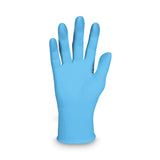 G10 Comfort Plus Blue Nitrile Gloves. Light Blue, X-large, 100-box