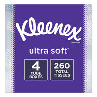 Ultra Soft Facial Tissue, 3-ply, White, 4.5 X 5, 60 Sheets-box, 4 Boxes-pack, 3 Packs-carton