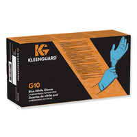 G10 Blue Nitrile Gloves, Blue, 242 Mm Length, Small-size 7, 10-carton