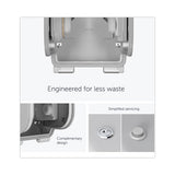 Icon Coreless Standard Roll Toilet Paper Dispenser, 7.18 X 13.37 X 7.06, White Mosaic