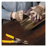 G60 Purple Nitrile Gloves, 230 Mm Length, Medium-size 8, Black-white, Pair