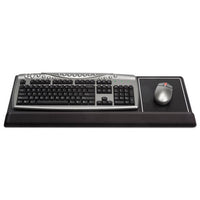 Extended Keyboard Wrist Rest, Memory Foam, Non-skid Base, 27 X 11 X 1, Black