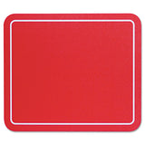 Optical Mouse Pad, 9 X 7-3-4 X 1-8, Red