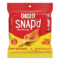 Snap'd Crackers Variety Pack, Cheddar Sour Cream And Onion; Double Cheese, 0.75 Oz Bag, 42-carton