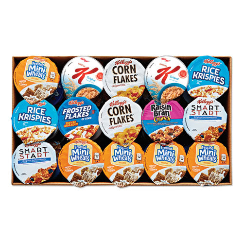 Breakfast Cereal - Single Serve, Classic Assortment, 2.1 Oz Cup, 60-carton