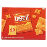 Cheez-it Crackers, Original, 1.5 Oz Pack, 45 Packs-carton