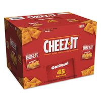 Cheez-it Crackers, Original, 1.5 Oz Pack, 45 Packs-carton