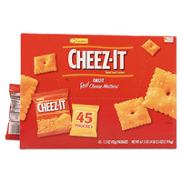 Cheez-it Crackers, Original, 1.5 Oz Pack, 45 Packs-carton