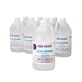 Clear Ammonia, 64oz Bottle, 8-carton