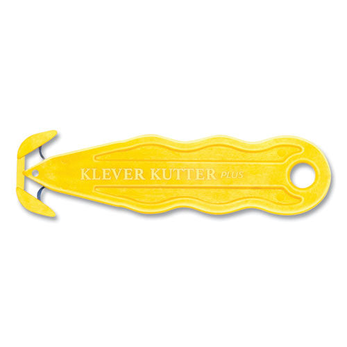 Kurve Blade Plus Safety Cutter, 5.75" Handle, Yellow, 10-box