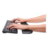Ergosoft Wrist Rest For Slim Keyboards, 17 X 4 X 0.4, Black