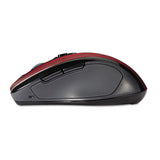 Pro Fit Mid-size Wireless Mouse, 2.4 Ghz Frequency-30 Ft Wireless Range, Right Hand Use, Ruby Red