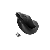 Pro Fit Ergo Vertical Wireless Mouse, 2.4 Ghz Frequency-65.62 Ft Wireless Range, Right Hand Use, Black