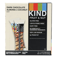 Fruit And Nut Bars, Fruit And Nut Delight, 1.4 Oz, 12-box