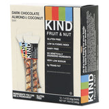 Fruit And Nut Bars, Dark Chocolate Almond And Coconut, 1.4 Oz Bar, 12-box