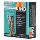 Nuts And Spices Bar, Dark Chocolate Almond Mint, 1.4 Oz Bar, 12-box