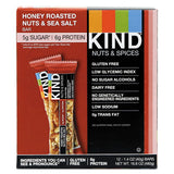 Nuts And Spices Bar, Honey Roasted Nuts-sea Salt, 1.4 Oz Bar, 12-box