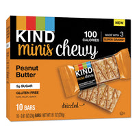 Minis Chewy, Dark Chocolate, 0.81 Oz,10-pack