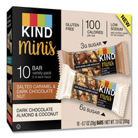 Minis, Dark Chocolate Cherry Cashew, 0.7 Oz, 10-pack