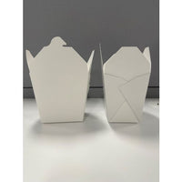 Food Pail, 32 oz, 4 x 3.69 x 4.55, White, Paper, 400/Carton