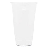 Pet Plastic Cups, 24 Oz, Clear, 600/carton