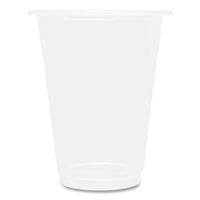 Pet Plastic Cups, 7 Oz, Clear, 1,000/carton