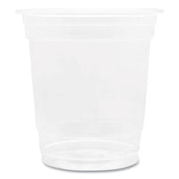Pet Plastic Cups, 8 Oz, Clear, 1,000/carton