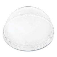 Pet Lids, Fits 12 Oz To 24 Oz Cold Cups, No Hole Dome Lid,,clear, 1,000/carton
