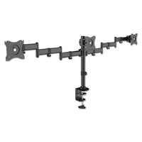 Articulating Multiple Monitor Arms For Three Monitors, Desk Mount