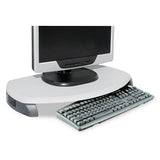 Crt-lcd Stand With Keyboard Storage, 23 X 13 1-4 X 3, Black