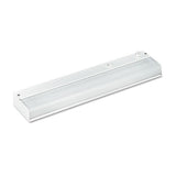 Under-cabinet Fluorescent Fixture, Steel, 18.25"w X 4"d X 1.63"h, White