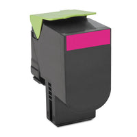 70c10m0 Return Program Toner, 1000 Page-yield, Magenta