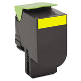 80c10y0 Return Program Toner, 1000 Page-yield, Yellow