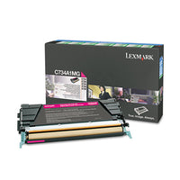 C734a1mg Return Program Toner, 6000 Page-yield, Magenta