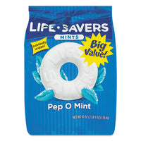 Hard Candy Mints, Pep-o-mint, Individually Wrapped, 6.25 Oz Bag