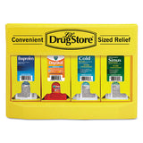 Single-dose Medicine Dispenser, 105-pieces, Plastic Case, Yellow