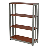 Trento Line Bookcase, 31 1-2w X 11 1-2d X 43 1-4h, Cherry