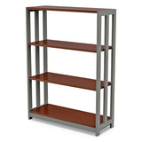 Trento Line Bookcase, 31 1-2w X 11 1-2d X 43 1-4h, Cherry