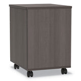 Trento Line Mobile Pedestal File, 16.5w X 19.75d X 23.63h, Box-file Drawer, Mocha