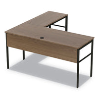 Urban Desk Workstation, 47.25w X 23.75d X 29.5h, Ash