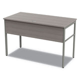 Urban Desk Workstation, 47.25w X 23.75d X 29.5h, Ash