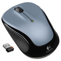 M325 Wireless Mouse, 2.4 Ghz Frequency-30 Ft Wireless Range, Left-right Hand Use, Silver