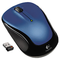 M325 Wireless Mouse, 2.4 Ghz Frequency-30 Ft Wireless Range, Left-right Hand Use, Silver