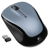 M325 Wireless Mouse, 2.4 Ghz Frequency-30 Ft Wireless Range, Left-right Hand Use, Silver