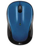 M325 Wireless Mouse, 2.4 Ghz Frequency-30 Ft Wireless Range, Left-right Hand Use, Blue